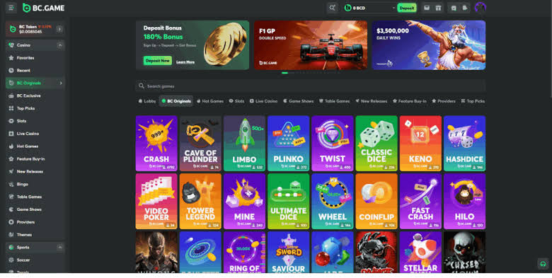 Exploring BC.Game Platform A Comprehensive Guide to Crypto Gaming